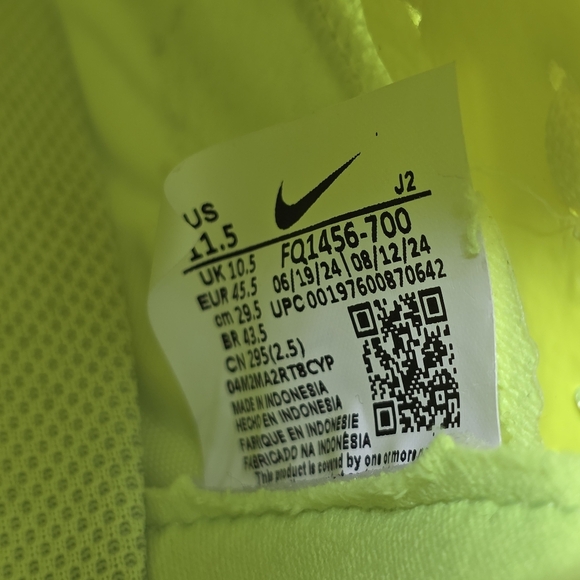 Nike Mercurial Superfly 10 Academy FG Voltage Pack FQ1456-700 Mens Size 11.5 New - Picture 11 of 11